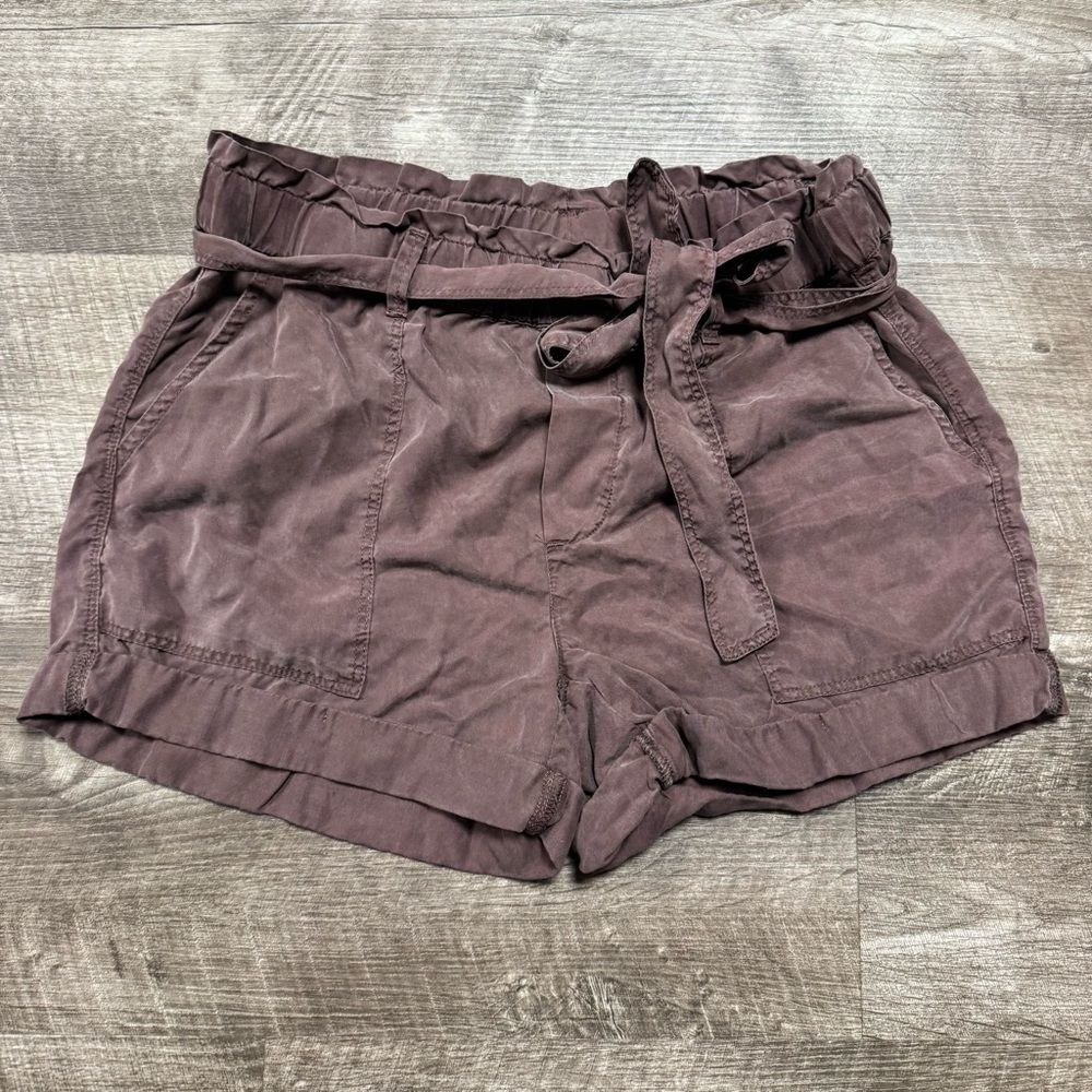 Aerie Brown High Waist Shorts Size XS